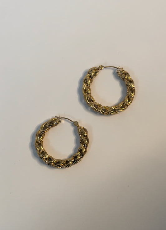 The Hiraya Hoops | 18k gold plated