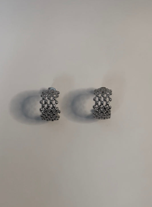 The Zeya Hoops | Silver