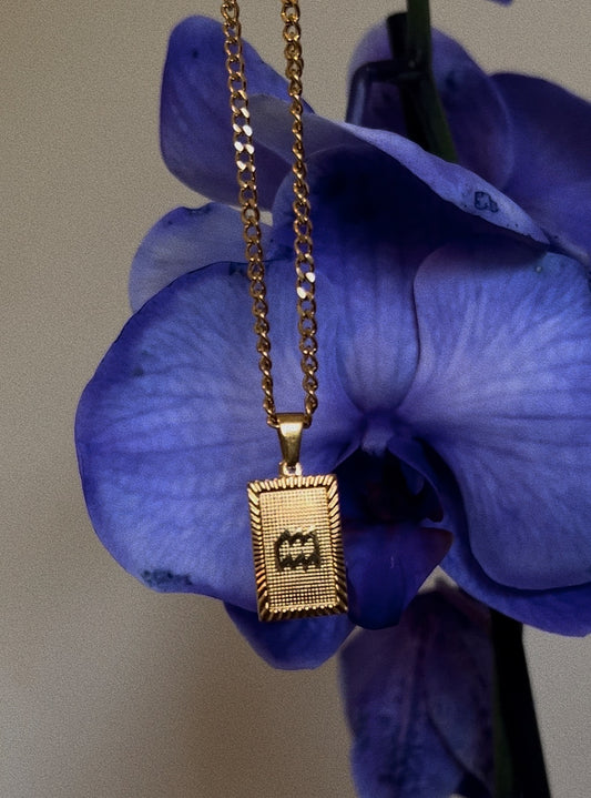 Aquarius Necklace | 18k Gold plated